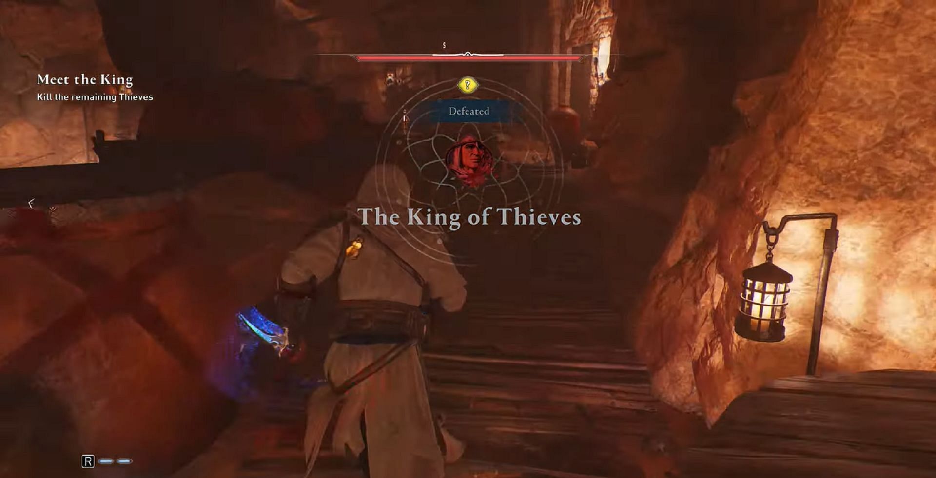 Eliminating the King of Thieves (Image via Assassin's Creed Mirage)